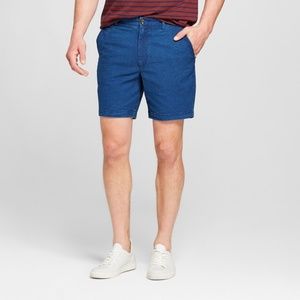 NWT Goodfellow Mens Flat Front Linden Chino Shorts